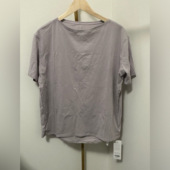 Pima Cotton Short Sleeves Boat Neck - Picture 4 of 5